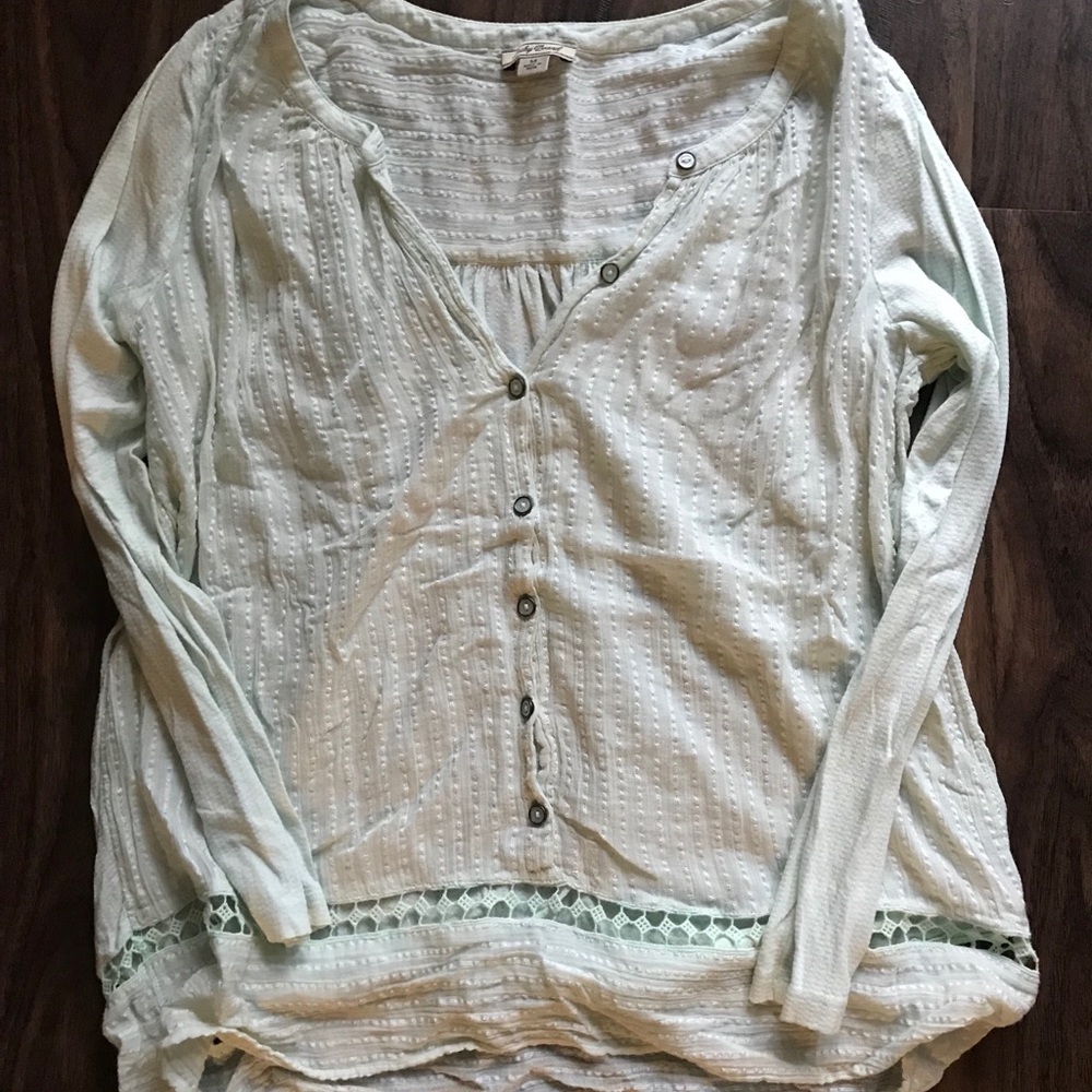Lucky Brand long sleeve blouse